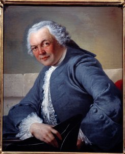 Portret pana Tolozana. Obraz Louisa Gabriela Blancheta (1701-1772)