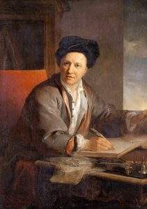 Portret autora Bernarda le Bovier de Fontenelle 1657-1757