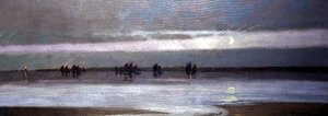 Powracająca flota rybacka z Carbis Bay, ok. 1904 (olej na płótnie) autorstwa Louis Grier