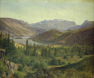 Hjelle w Valders Tile Fjord, 1835