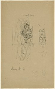 McVickers Theater, Chicago, Illinois, Szkic autorstwa Louis H. Sullivan