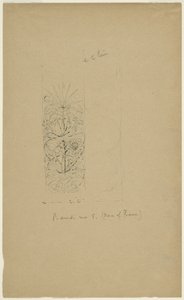 McVickers Theater, Chicago, Illinois, Szkic autorstwa Louis H. Sullivan