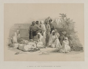 Egipt i Nubia, tom III: Na targu niewolników w Kairze, 1849.