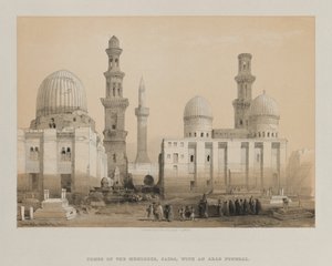 Egipt i Nubia, Tom III: Grób Memlooksów, Kair autorstwa Louis Haghe