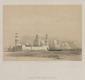 Egipt i Nubia, Tom III: Grobowce Memlooks, Kair autorstwa Louis Haghe