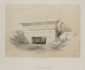 Egipt i Nubia, Tom I: Dendera autorstwa Louis Haghe