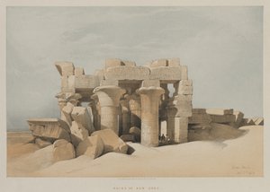 Egipt i Nubia, Tom I: Kom-Ombo autorstwa Louis Haghe