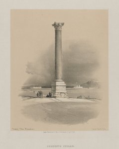 Egipt i Nubia, Tom I: Filar Pompejusza, Aleksandria autorstwa Louis Haghe