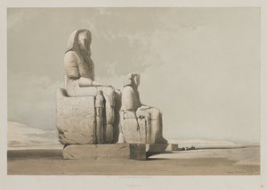 Egipt i Nubia, Tom I: Teby autorstwa Louis Haghe