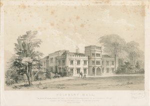 Wolseley Hall: staloryt, bd [ok. 1830] (druk) autorstwa Louis Haghe