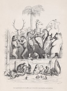 Protest ten został stłumiony przez hałas prywatnych rozmów ze Scen z..., ok. godz. 1837-47.