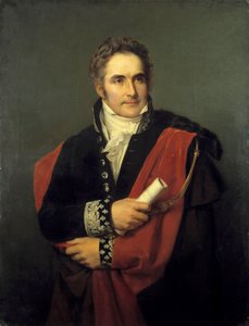 Portret Kazimierza Periera, ministra, przewodniczącego rady w 1831 r. Obraz Louisa Hersenta (1777-1860) XIX w. Ciemny. 1,65x0,90m. Wersal, muzeum zamkowe