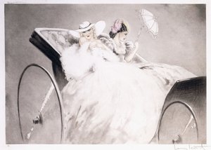 Pola Elizejskie autorstwa Louis Icart