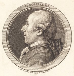 J. Gosseaume autorstwa Louis Jacques Cathelin after Charles Nicolas Cochin II