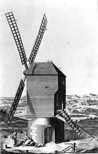 Wiatrak, z „Encyklopedii” M.Diderot i M.D