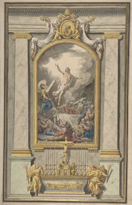 Zmartwychwstanie, ca. 1760. autorstwa Louis Jean François Lagrenée