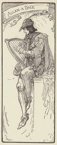 Allan a Dale autorstwa Louis John Rhead