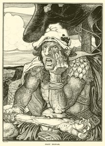 Olbrzymia Rozpacz (rycina) autorstwa Louis John Rhead
