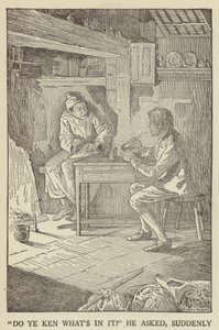 Ilustracja do filmu Porwana autorstwa Roberta Louisa Stevensona autorstwa Louis John Rhead