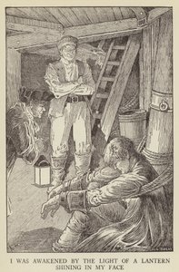 Ilustracja do filmu Porwana autorstwa Roberta Louisa Stevensona autorstwa Louis John Rhead