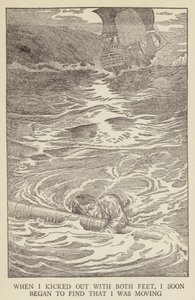Ilustracja do filmu Porwana autorstwa Roberta Louisa Stevensona autorstwa Louis John Rhead