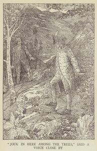 Ilustracja do filmu Porwana autorstwa Roberta Louisa Stevensona autorstwa Louis John Rhead