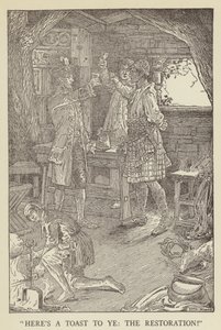 Ilustracja do filmu Porwana autorstwa Roberta Louisa Stevensona autorstwa Louis John Rhead