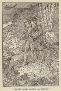 Ilustracja do filmu Porwana autorstwa Roberta Louisa Stevensona autorstwa Louis John Rhead