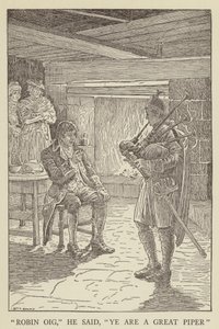 Ilustracja do filmu Porwana autorstwa Roberta Louisa Stevensona autorstwa Louis John Rhead