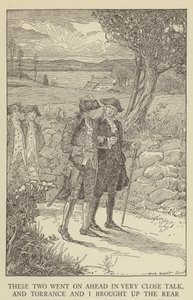Ilustracja do filmu Porwana autorstwa Roberta Louisa Stevensona autorstwa Louis John Rhead