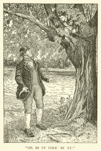 Ilustracja do Dni Szkolnych Toma Browna (grawerowanie) autorstwa Louis John Rhead