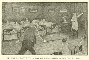 Ilustracja do Dni Szkolnych Toma Browna (grawerowanie) autorstwa Louis John Rhead
