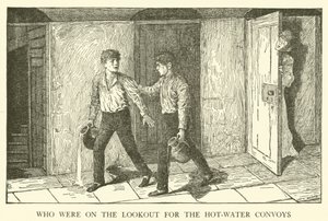 Ilustracja do Dni Szkolnych Toma Browna (grawerowanie) autorstwa Louis John Rhead