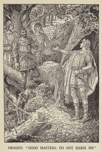 Imogen, dobrzy panowie, nie krzywdźcie mnie autorstwa Louis John Rhead