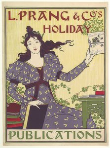 L. Prang & Co.s: Wakacje. 1895 autorstwa Louis John Rhead