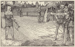 Robin wygrywa Nagrodę Królowej autorstwa Louis John Rhead