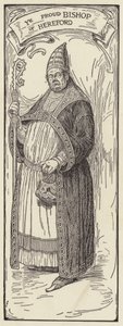 Dumny biskup Hereford autorstwa Louis John Rhead