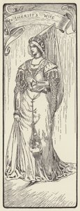 Żona szeryfa autorstwa Louis John Rhead