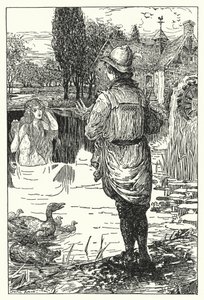 Wróżka Wody (lito) autorstwa Louis John Rhead
