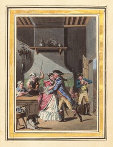 History of Manon Lescaut tom I, opublikowany 1797. Twórcy: Louis-Joseph Lefevre, Jacques Joseph Coiny. autorstwa Louis Joseph Lefevre, Jacques Joseph Coiny