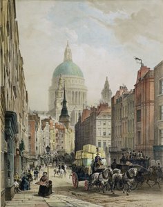 Św. Pawła z Fleet Street autorstwa Louis Jules Arnout