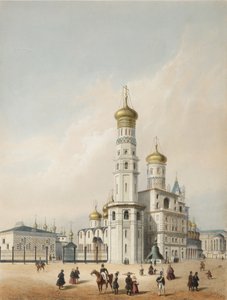 Dzwonnica Iwana Wielkiego, pierwsza ćw. XIX w. autorstwa Louis Jules Arnout