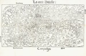 Mapa Włoch, ok.1830