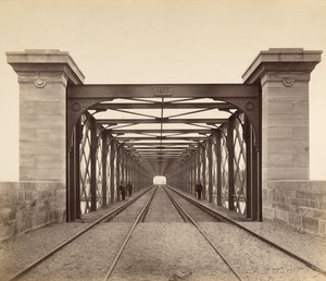 [Wiadukt kolejowy w La Fontaine-des-Eaux, Dinan], 1879-80 autorstwa Louis Lafon