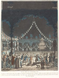 Bal Bastylii autorstwa Louis Le Coeur and Jacques François Joseph Swebach Desfontaines