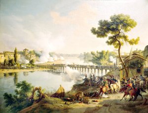 Bitwa pod Lodi (1796) autorstwa Louis Lejeune