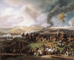 Bitwa pod Moskwą (także Bitwa pod Borodino) (7 września 1812) (olej na płótnie)
