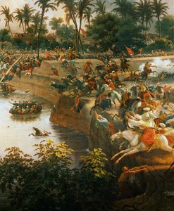 Bitwa pod piramidami (olej na płótnie) autorstwa Louis Lejeune