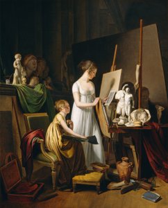 Pracownia Malarska autorstwa Louis Leopold Boilly