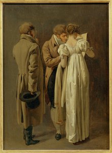 Entuzjaści wydruków ... autorstwa Louis Leopold Boilly